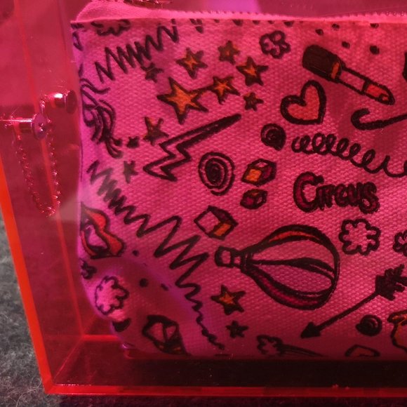 Sam Edelman Neon Pink Plastic Purse - Picture 6 of 7